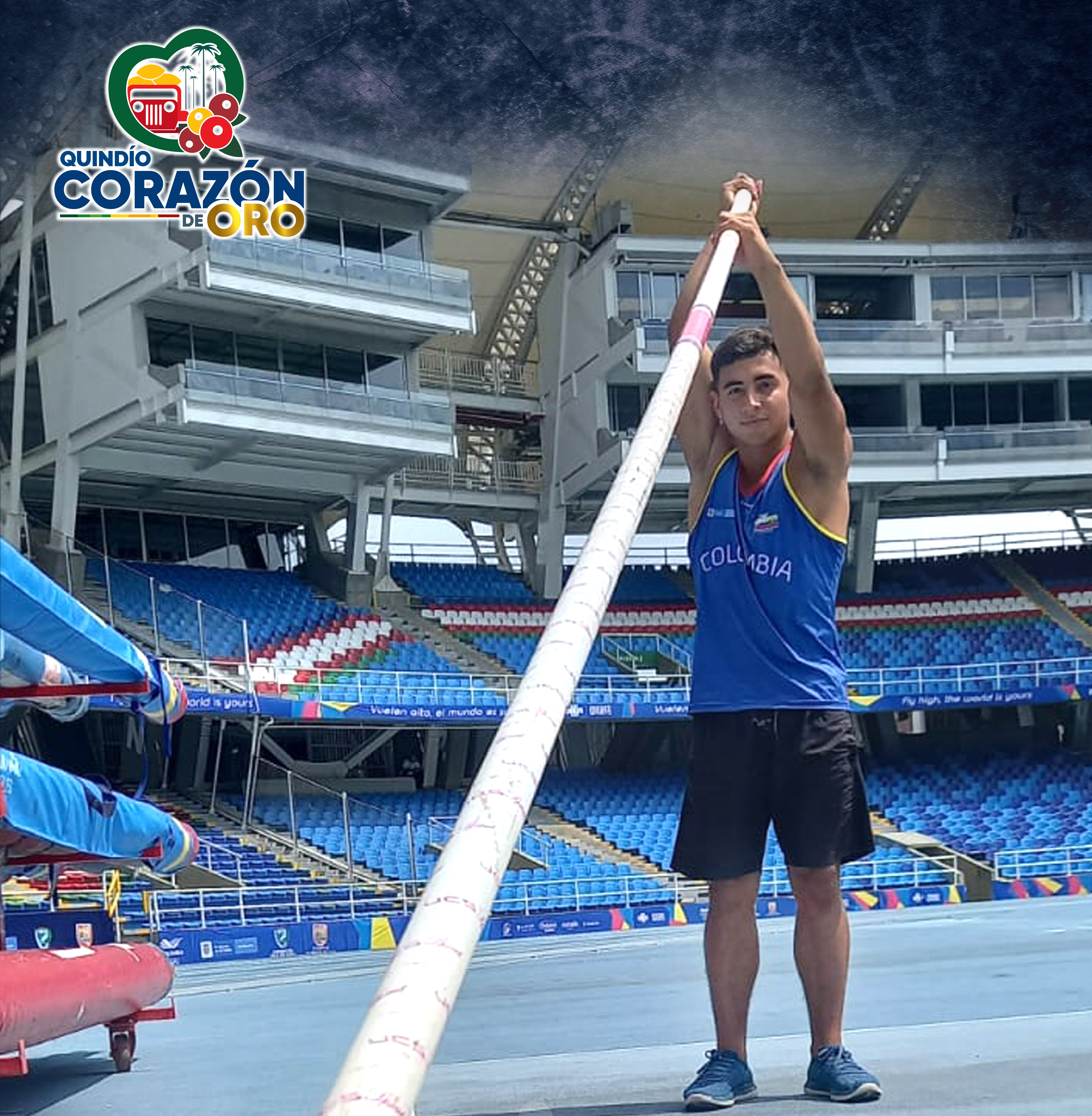 ATLETA ‘SALVAVIDAS’ TOMÁS NIETO OCAMPO VUELVE A ROMPER RÉCORD NACIONAL EN SALTO CON PÉRTIGA