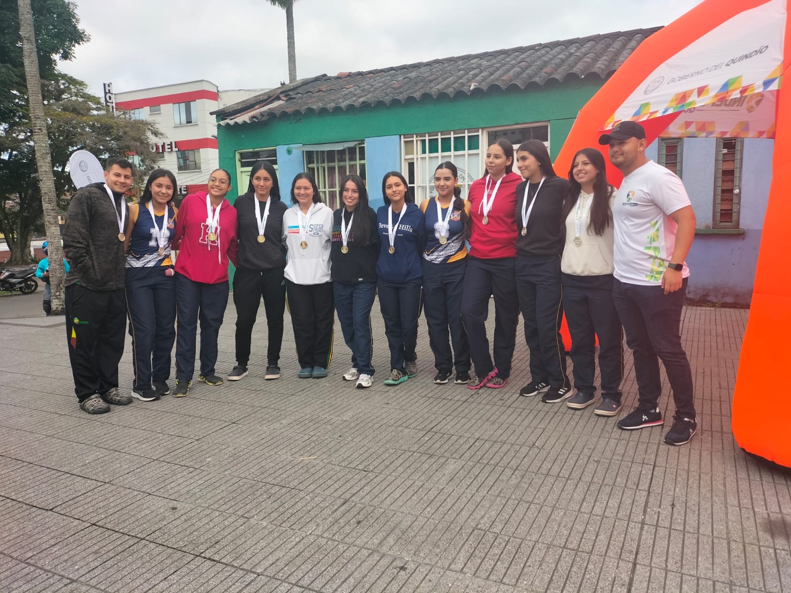 JUVENILES DEL QUINDÍO VIAJARON A ENVIGADO A LA FASE ZONAL DE LOS JUEGOS INTERCOLEGIADOS